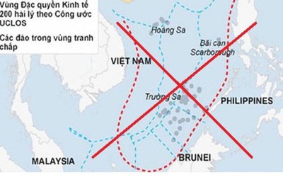 Phát hiện 4 doanh nghiệp ở Hải Dương treo bản đồ “đường lưỡi bò” trái phép