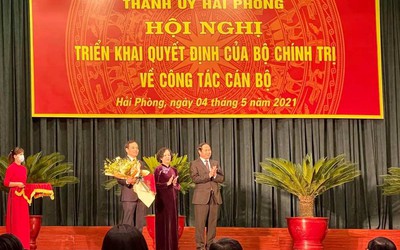 Chân dung Bí thư Thành ủy Hải Phòng vừa được bổ nhiệm