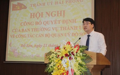 Hải Phòng có 2 tân Phó Bí thư Quận ủy 31 tuổi