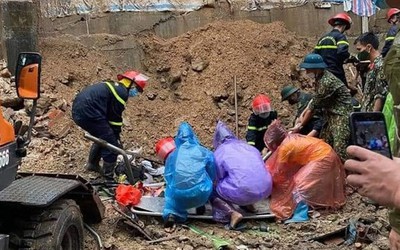 Quảng Ninh chỉ đạo khẩn sau vụ 4 người thương vong do sạt lở đất