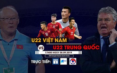 U22 Việt Nam đấu U22 Trung Quốc: Xem trực tiếp trên kênh nào?