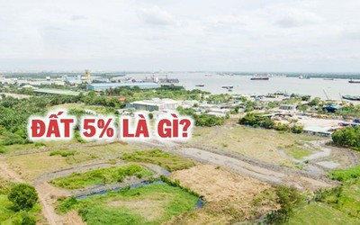 Đất 5% là gì? Có được xây nhà trên đất 5% không?