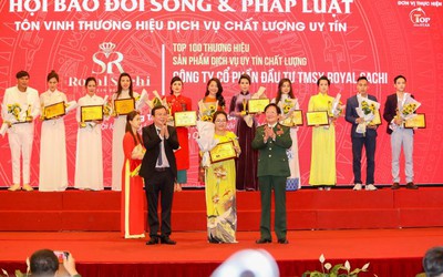 Royal Sachi xuất sắc đạt giải Thương hiệu sản phẩm dịch vụ uy tín chất lượng