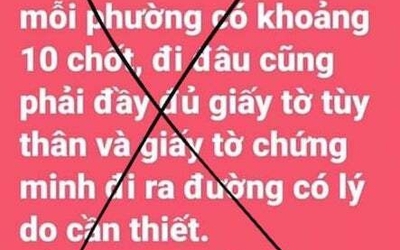 Xử phạt người phụ nữ tung tin "Hà Nội lập 3.000 chốt kiểm soát"