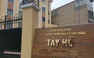 Bắt 4 cựu lãnh đạo Công ty CP đầu tư phát triển nhà và xây dựng Tây Hồ