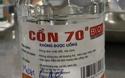 Hiệu thuốc không được phép kinh doanh, bày bán cồn công nghiệp