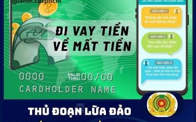 Tp.HCM: Cảnh báo nguy cơ chiếm đoạt tài sản khi vay tiền qua app