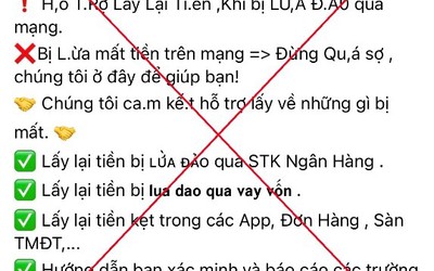 Nhờ "luật sư" thu hồi tiền lừa đảo, người phụ nữ tiếp tục bị lừa tiền