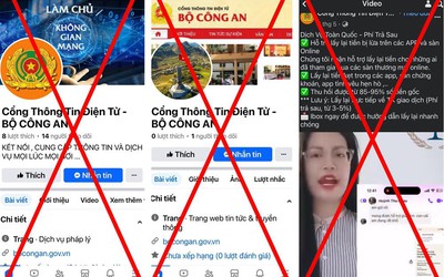 Cảnh báo mạo danh Cổng thông tin điện tử Bộ Công an để lừa đảo