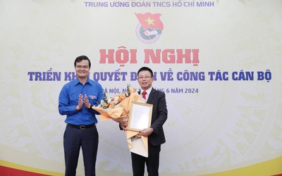 Trung ương Đoàn bổ nhiệm nhà báo Phùng Công Sưởng làm Tổng Biên tập Báo Tiền Phong