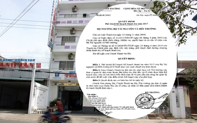 Vụ Phó Cục trưởng mất tiền: Tổng cục Môi trường thanh tra những gì ở Long An?