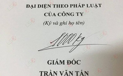 Dân mạng đua nhau khoe chữ ký bá đạo