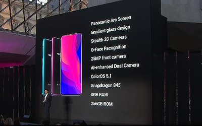 “Bom tấn” OPPO Find X chính thức trình làng: Camera trượt, quét khuôn mặt 3D