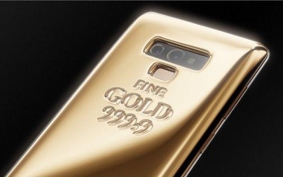 Phiên bản Galaxy Note 9 dát 1kg vàng nguyên chất với giá đắt đỏ 1,4 tỷ đồng