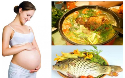 Sự thật việc bà bầu ăn cá chép con môi đỏ, da trắng và thông minh hơn người