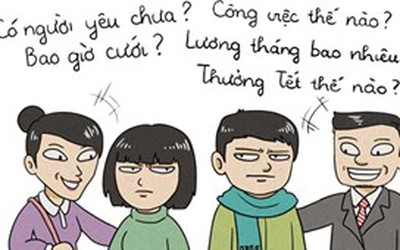 [Quan điểm] “Bao giờ lấy chồng/vợ” hay “Lương tháng bao nhiêu” sao cứ phải hỏi khó nhau?