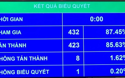 Quốc hội biểu quyết thống nhất lùi thông qua luật Đặc khu