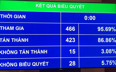 Luật An ninh mạng đã được Quốc hội thông qua