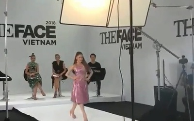 Clip: Minh Hằng catwalk đầy tự tin tại The Face 2018