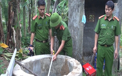 Điều tra nghi án cha ném con trai 1 tuần tuổi xuống giếng