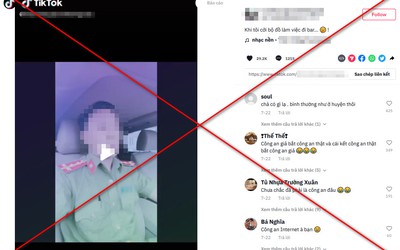 Xử phạt nam thanh niên sử dụng quân phục công an đăng lên Tiktok