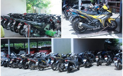 Bắt kẻ cầm đầu đường dây trộm cắp gần 300 xe mô tô xuyên quốc gia