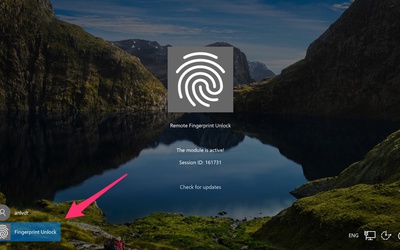 Cách mở máy tính Windows 10 bằng cảm biến vân tay trên smartphone Android