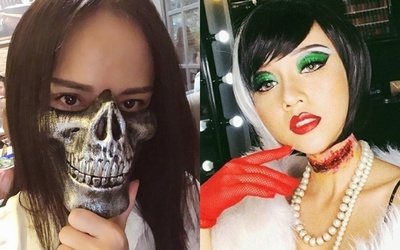 Halloween 2017: "Đứng tim" với màn hóa trang rùng rợn của sao Việt