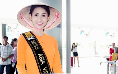 Á khôi Chi Nguyễn chính thức lên đường “chinh chiến” tại Miss Asia World 2018