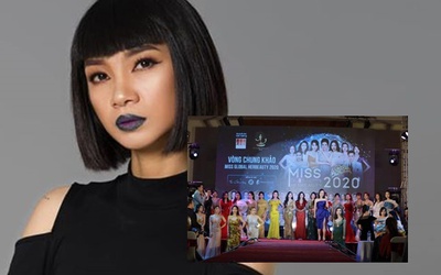 Siêu mẫu Hạ Vy nói về cuộc thi Miss Global Her Beauty : “Nếu biết thi “chui”, tôi đã tăng giá “đột biến” cho họ khỏi mời”