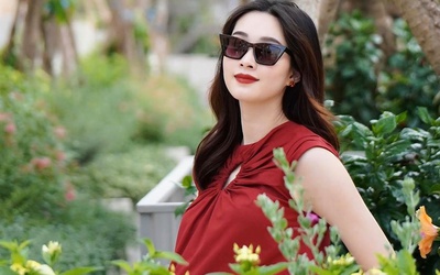 Hoa hậu Đặng Thu Thảo lộ bụng bầu vượt mặt, xác nhận sắp sinh lần hai