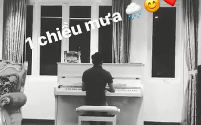 Clip: Cường Đô La chơi đàn piano tặng Đàm Thu Trang