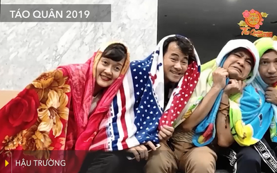 Clip: Hé lộ hậu trường hài hước của Táo Quân 2019 trước giờ ghi hình