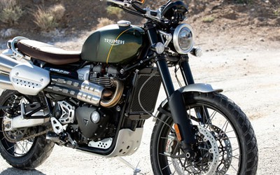 Clip: Cận cảnh chiếc Triumph Scrambler 1200 XC 2019 vừa ra mắt thị trường Việt