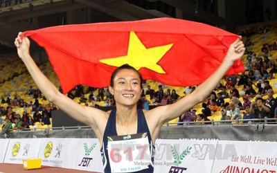 “Nữ hoàng tốc độ” Tú Chinh chuẩn bị cho Asian Cup Indoor Games