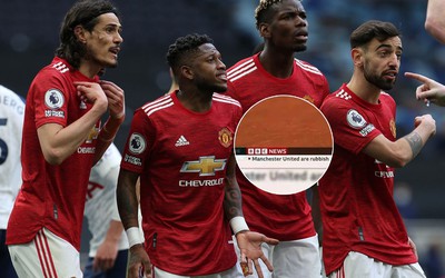 Đài nước Anh khốn đốn vì “lỡ” gọi Man United là “bãi rác”