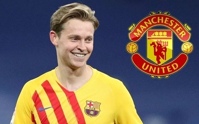 Barca và Man United CHỐT xong giá Frenkie de Jong