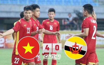 Sao HAGL lập siêu phẩm, U19 Việt Nam thắng nhàn U19 Brunei