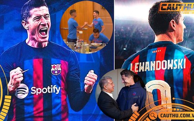 Không đợi lễ ra mắt, Lewandowski vội vã sang Mỹ cùng Barca