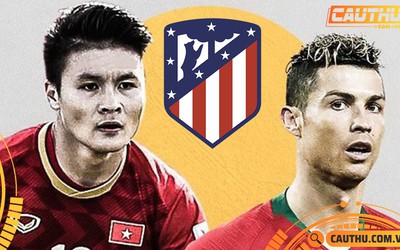 Không được như Quang Hải, siêu sao Ronaldo bị Atletico Madrid từ chối