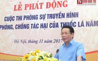 Bộ TT&TT phát động cuộc thi phòng chống tác hại thuốc lá