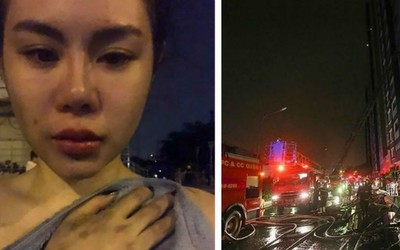 Rùng mình lời kể thoát thân của nữ DJ nổi tiếng Sài thành trong vụ cháy chung cư Carina