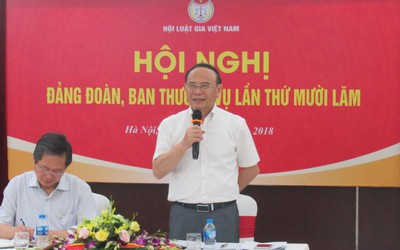 Hội nghị Đảng đoàn–Ban Thường vụ Trung ương Hội Luật gia VN