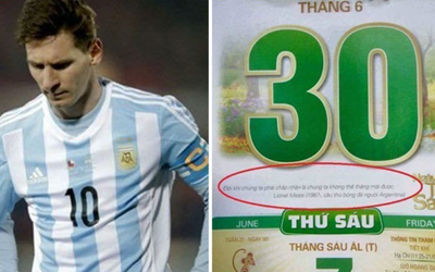 Tờ lịch tiên tri trận Pháp – Argentina được chia sẻ nhiều và sự thật phía sau