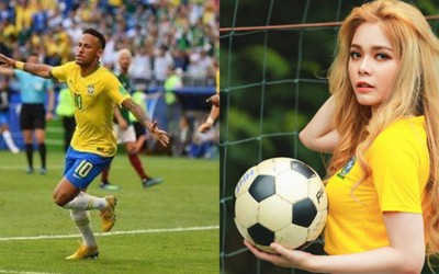 Hotgirl Cao Diệp Anh và chia sẻ bất ngờ về người hùng Neymar