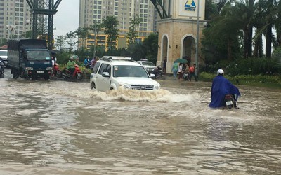 Những tuyến phố nào ở Hà Nội có khả năng ngập úng?