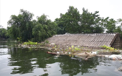 Hà Nội: Mực nước sông Bùi dâng cao, ứng phó lũ lụt “4 tại chỗ”