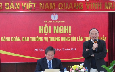 Hội nghị Đảng đoàn–Ban Thường vụ Trung ương Hội Luật gia Việt Nam lần thứ 17