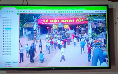 Phó ban tổ chức lễ hội đền Trần: Lắp camera để đảm bảo an ninh chứ không nhằm vào đối tượng nào!