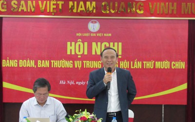 Hội nghị Đảng đoàn – Ban Thường vụ Trung ương Hội Luật gia Việt Nam lần thứ 19